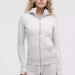 Lululemon Grey Full-Zip Scuba